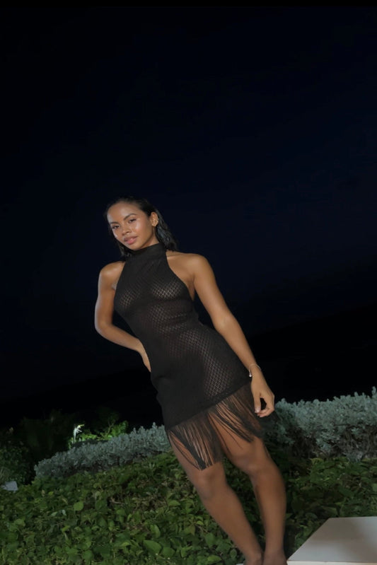 ALMA DRESS BLACK