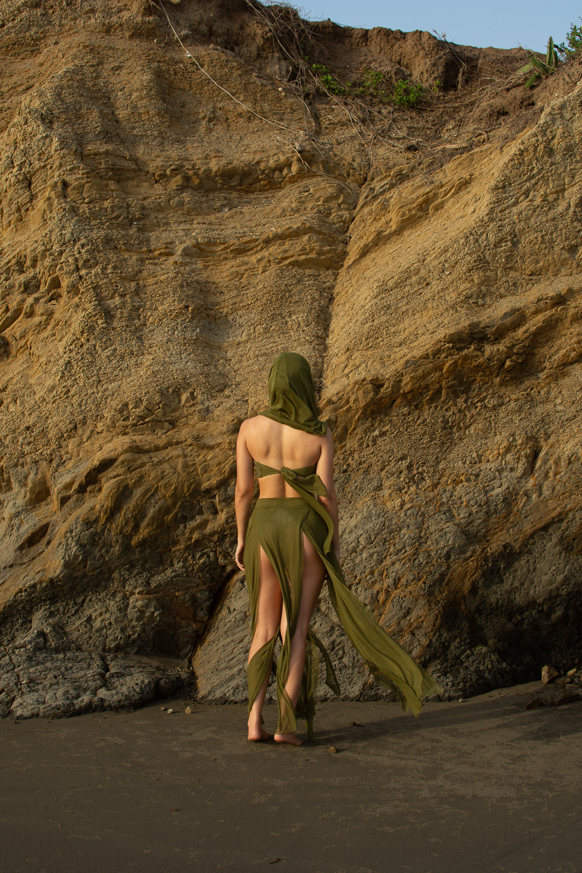 OLIVIA  SET OLIVE GREEN